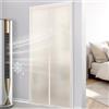 HFDASUENT Magnetica Tenda Termica Isolante Freddo per Porte,Invernale Tenda per Porta Inverno in EVA Tende Termiche Isolanti per Il Freddo Magnetica Zanzariera Balcone, Chiusura Automatic