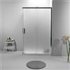 G Flame Box Doccia Angolare - Cabina Doccia Elite con Porta Scorrevole Vetro Temperato 6mm,Anticalcare con Profilo Cromato e Chiusura Magnetica (70 x 120 cm, Opaco)