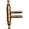 VALTOCE Cerniera anuba bronzata Valtoce BAROCCO mm 9 (Pezzi 10)