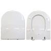 HYDRO HOME Copriwater Ydra Pozzi Ginori compatibile legno rivestito in resina poliestere bianco