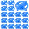 Supertool 100 pezzi Sistema di livellamento delle piastrelle a croce con distanziatori riutilizzabili Strumenti a croce per il posizionamento delle piastrelle per l'allineamento del pavimento (distanza di 3 mm)