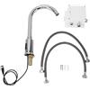 Topiky Rubinetto Automatico per Lavabo con Sensore Touchless, Rubinetto Elettronico per Lavabo Touchless Commerciale Intelligente a Infrarossi a Mano, Rubinetto per Lavabo Touchless
