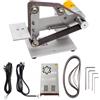 Jieotwice Mini Levigatrice a Nastro Elettrica di Lucidatura a Nastro 30x533mm Micro Affilacoltelli Levigatrice da Banco Fai da Te 4800RPM 360W(Set 1)