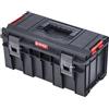 Qbrick System Cassetta Attrezzi Vuota Cassetta Porta Utensili Valigetta Lavoro 450 x 260 x 224 mm Nero Rosso PRO 500 Basic