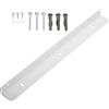 SOTECH Staffa di supporto 400 mm bianco incl. viti di fissaggio e tasselli Staffa di montaggio Staffa di montaggio a parete per piani di lavoro