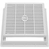De Santis Caditoia griglia chiusino con telaio in PP plastica pvc anti UV maglia antitacco grigio Super Varie misure Made in Italy (cm 40x40)