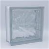 Fuchs Design Design mattone di vetro nuvola chiaro lucido 19x19x8 cm - 10 pezzi