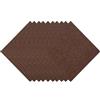 Hiseng 10/20/30 Pezzi Moquette Pavimento per Adesiva 30x30cm Piastrelle Autoadesive per Moquette Antiscivolo Quadrotte di Tappeto in Tessuto per Ufficio Casa Soggiorno (30 pezzi,Marrone)