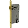 Bonaiti Serratura per Legno da Infilare con Scrocco 85 Ent. 50 ottonato Yale 290