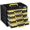 Fervi CASSETTIERA CON 4 VALIGETTE PORTA MINUTERIA FERVI C313