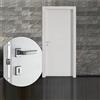FIP Porta BIANCO 3 D matrix con telaio e mostre WATER RESISTENT (60x210 Sinistro)