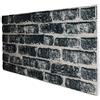 Signorbit CARBON Pannello Finto Mattone In EPS Resinato Misura 100x50 Cm Spessore 2 Cm