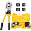 AOAPUMM Pinza crimpatrice idraulica per tubi, pinza crimpatrice per tubi a pressione, pinza crimpatrice per tubi compositi profilo TH per tubi in alluminio-plastica con profilo TH 16 20 26 32mm².