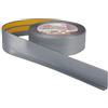 ProfiPVC Battiscopa PVC 50x20 mm - 5 metro, Adesivo, con Striscia Spezzata, Battiscopa Angolare Autoadesivo, flessibile e morbida, montaggio facile, 50x20 mm, Argentato
