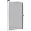 kolidur Zanzariera Porta Finestra A rullo Scorrevole in Alluminio Riducibile | 178 x250 Bianco| Montaggio Facile