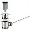 BAGNOCLIC Piletta Classica Con Attacco 1 1/4 In Ottone Cromato | Scarico Universale Per Lavabi E Bidet | Installazione Facile E Resistente