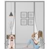 BBMMCLL Zanzariera Magnetica per Porte160x210cm,Zanzariera Magnetica Doppia Apertura Laterale Tenda Zanzariera Porta Finestra Anti-zanzare Anti-insetti per Porta Scorrevole Balcone Patio (grigio)