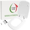 HYDRO HOME Copriwater Ideal Standard Aero Come Originale, Tavoletta Wc In Legno Rivestito In Poliestere Con Cerniere Fisse,Asse Wc MADE IN ITALY