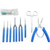 RLOKK Klom - Set di estrattori professionali per chiavi rotte, ganci di rimozione e grimaldello, strumenti per fabbro