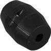 NUOBESTY Palla di Peso Resistente in ABS Nero Rientro Automatico del Tubo per Tubo Flessibile del Rubinetto da Cucina per Lavello Moderno e Funzionale