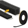 DQ-PP 10mm di larghezza, 4mm di spessore, 8m di lunghezza Striscia spugna - nastro per vetri comprimibile. Nastro sigillante autoadesivo. Schiuma poliuretanica con adesivo acrilico.