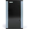 STUFE A PELLET ITALIA Vulkano 30 KW WiFi - Caldaia a Pellet Idro in Classe 5 per Impianto di Riscaldamento Efficienza 93% Scalda 300-500m² Autonomia 25H Programmabile 5 Potenze Garanzia 24 Mesi Nero
