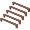 generic 5 pomelli in legno massello di noce, maniglie per armadietti, cassetti, maniglie per armadio, cassettiera, porta, decorazione per la casa, mobili, distanza tra i fori di 160 mm