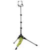RYOBI 18V One Plus LED Tripod Light - senza batteria o caricatore R18TL-0 | Testa orientabile a 310°, 3 livelli di intensità, fascio lungo raggio, pieghevole per il trasporto, cantiere, garage