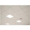Futurazeta® -Controsoffitto Modulare 60x60 cm a Vista, Pannelli Fonoassorbenti 20 mm, Kit 24 Pannelli Copertura 8,64 mq per Uffici, Negozi e Locali
