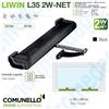 COMUNELLO L35 2W NET DOPPIO MOTORE 230V A CATENA NERO PER FINESTRE VASISTAS - COMUNELLO