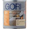 Gori 51 Vernice per parquet e Scale in Legno, incolore Opaco
