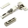 SOTECH 2 x SOTECH cerniere universali Salice con foro a 110° T48 Push Open con molla negativa per porte arrotondate, battute e profilate con altezza della piastra lineare 6 mm