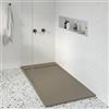 KOES - Piatto Doccia in Resina Serie AMUR - 80x110 - Grigio quarzo RAL 7039