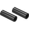 PATIKIL Tondo Distanziatore Rondella, 200pz Nylon 4.2mm ID x 7mm OD x 25mm L per M4 Viti Blocco 3D Stampante TV Parete Montaggio Elettrico Presa, Nero