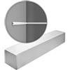 Orac Decor Orac Cornici parete PX103-box-10 200 cm x 1,2 cm x 2,5 cm Polistirene estruso (HDPS) primerizzato 10 cornici / 20 m