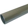 B&T Metall Tubo rotondo in acciaio zincato, diametro 26,9 x 2,6 mm, lunghezza ca. 1,5 m - Tubo di costruzione ST 37, zincato a caldo, profilo cavo