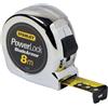 Stanley, Flessometro / Metro a nastro Powerlock Blade Armor 8m.