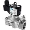 FSA Elettrovalvola in Acciaio Inox 304 1 24V DC 0-10 bar EPDM normalmente chiusa