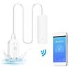 ConBlom Allarme Perdite D'acqua, Sensore di Allarme Acqua con Rilevatore di perdite WiFi da 60 dB, Perdite di Monitoraggio Remoto per Pompa di Scarico Scaldabagno, Notifica APP Smart Life