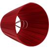 DOITOOL Paralume Clip Rosso per Lampada da Parete o Comodino, Leggero di Semplice Installazione, per Decorare la Casa Stile Creativo