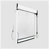 AWITALIA - Zanzariera Catenella 55 scorrimento Verticale (made in Italy) vari colori e misure, dimensioni a partire da 100x150 (LxH) prodotta su misura