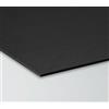 Signorbit Pannello Lastra Forex pvc nero altissima qualità - spessore 5 mm (Forex nero, 70x100 cm)