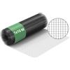 Wiltec Rete da voliera nera Maglie quadrate 12x12mm Rotolo da 10m Altezza 100cm Acciaio zincato
