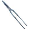 HJGHY Pinza da Fabbro Tenaglie da Fabbro Pinze Piatte Pinze Dal Naso Affilato Pinza da Fabbro Dal Naso Quadrato per Forgia Dell'incudine Del Fabbro Tenaglie da Fabbro,B
