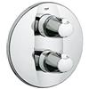 Grohe 19255000 Parte Esterna Miscelatore Termostatico Grohtherm 19255, Cromo