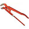 GENERICO CHIAVE GIRATUBI GIRA TUBI MOD. SVEDESE DA 1 1/2 420 mm BECCHI CURVI 45°