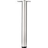 tow000ack 1x Gambe per Mobili Regolabili,Piedini di Tavolo in Metallo,Piedi di Supporto in Lega di Alluminio per Tavolo da Pranzo e Scrivania,con Viti,Argento,Altezza Personalizzata (120cm(47.2in))