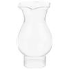 UKCOCO Paralume in Vetro Trasparente per Lampada a Olio, Diametro 3 Cm, Copertura Vintage per Lampade a Cherosene, Accessorio Arredamento Rustico e Decorazione Classica