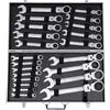 FUROMG Combinazione di utensili a cricchetto, 22 pezzi giunto anello chiave a cricchetto 6-32 mm chiave a forchetta a cricchetto set