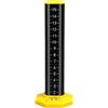 Genérico Level Positioning Ruler - Stainless Steel Floor Tile Gauge, Height Measuring Tool | Precision Orizzontal Equalizer Ruler with Adjustable Design, Handy Leveling Tool for Flooring, Construction, Home Pr